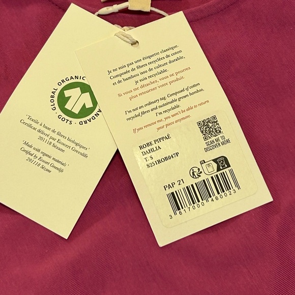 Sézane Pippae dress NWT Size S - RARE! - Picture 10 of 10